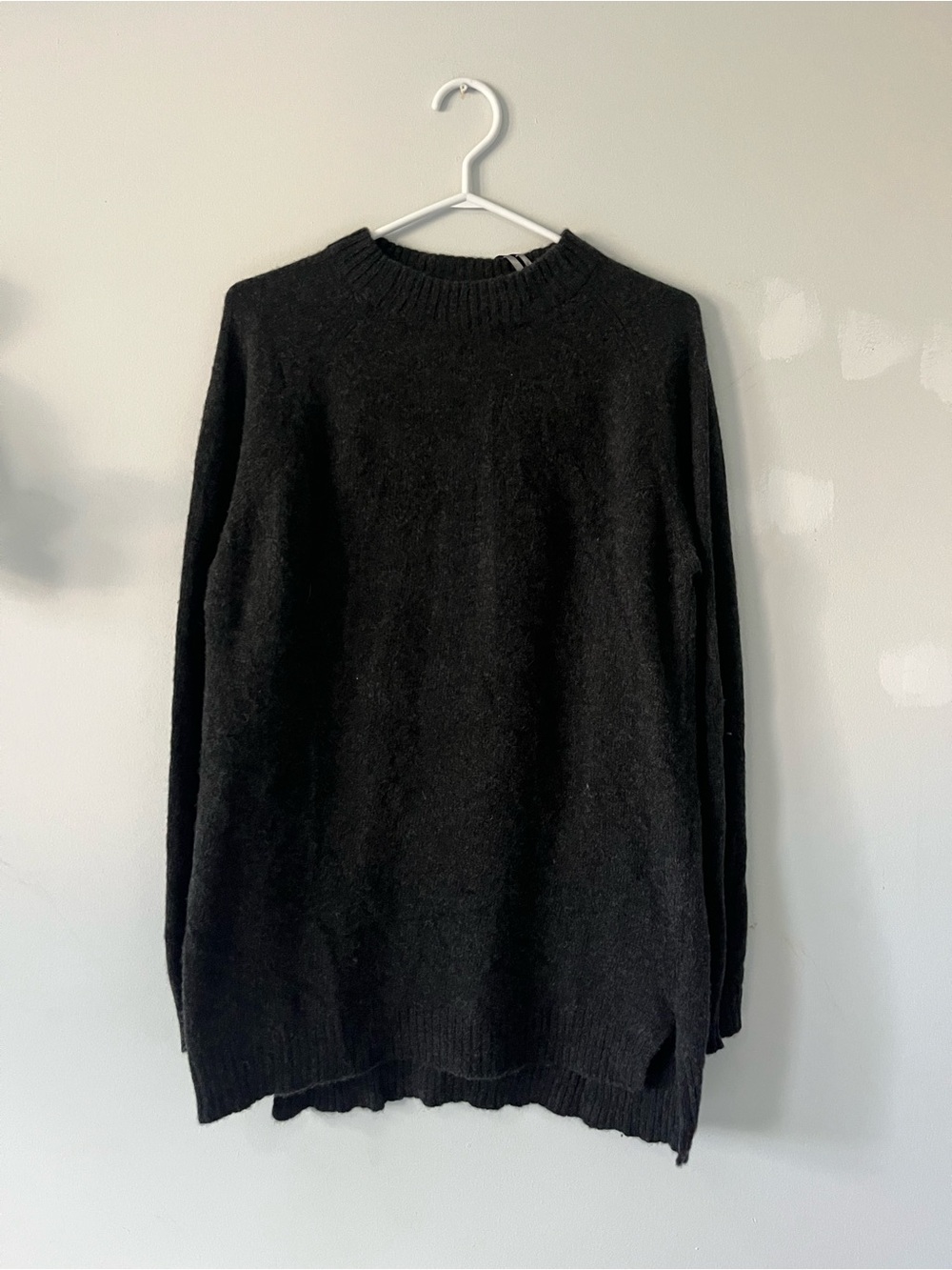 bartolini Women's made in Italy 100% cashmere Crewneck mock neck long Sweater